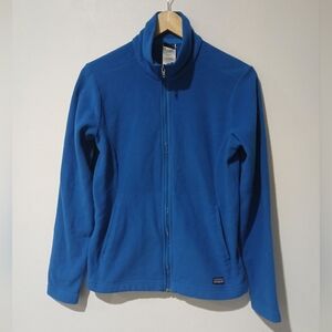 Patagonia Full Zip Blue Fleece Jacket Lightweight Women's Size: M